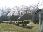 Archiv Foto Webcam Bergstation Sesselbahn Gaistal, Ehrwalder Alm 07:00