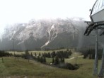 Archiv Foto Webcam Bergstation Sesselbahn Gaistal, Ehrwalder Alm 13:00
