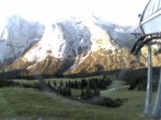 Archiv Foto Webcam Bergstation Sesselbahn Gaistal, Ehrwalder Alm 06:00