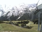 Archiv Foto Webcam Bergstation Sesselbahn Gaistal, Ehrwalder Alm 13:00