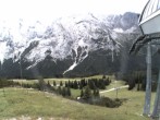 Archiv Foto Webcam Bergstation Sesselbahn Gaistal, Ehrwalder Alm 15:00