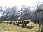 Archiv Foto Webcam Bergstation Sesselbahn Gaistal, Ehrwalder Alm 13:00
