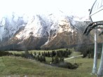 Archiv Foto Webcam Bergstation Sesselbahn Gaistal, Ehrwalder Alm 06:00