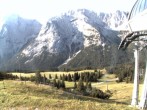 Archiv Foto Webcam Bergstation Sesselbahn Gaistal, Ehrwalder Alm 07:00