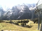 Archiv Foto Webcam Bergstation Sesselbahn Gaistal, Ehrwalder Alm 11:00