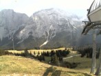 Archiv Foto Webcam Bergstation Sesselbahn Gaistal, Ehrwalder Alm 15:00