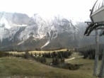 Archiv Foto Webcam Bergstation Sesselbahn Gaistal, Ehrwalder Alm 17:00