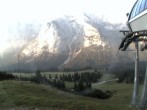 Archiv Foto Webcam Bergstation Sesselbahn Gaistal, Ehrwalder Alm 06:00