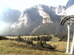 Archiv Foto Webcam Bergstation Sesselbahn Gaistal, Ehrwalder Alm 07:00
