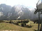Archiv Foto Webcam Bergstation Sesselbahn Gaistal, Ehrwalder Alm 13:00