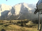 Archiv Foto Webcam Bergstation Sesselbahn Gaistal, Ehrwalder Alm 17:00