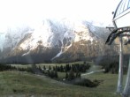 Archiv Foto Webcam Bergstation Sesselbahn Gaistal, Ehrwalder Alm 06:00