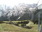 Archiv Foto Webcam Bergstation Sesselbahn Gaistal, Ehrwalder Alm 11:00