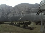Archiv Foto Webcam Bergstation Sesselbahn Gaistal, Ehrwalder Alm 05:00