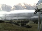 Archived image Webcam mountain station chairlift "Gaistal", "Ehrwalder Alm" 05:00