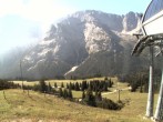 Archived image Webcam mountain station chairlift "Gaistal", "Ehrwalder Alm" 09:00