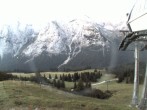 Archiv Foto Webcam Bergstation Sesselbahn Gaistal, Ehrwalder Alm 05:00