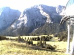 Archiv Foto Webcam Bergstation Sesselbahn Gaistal, Ehrwalder Alm 07:00