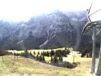 Archiv Foto Webcam Bergstation Sesselbahn Gaistal, Ehrwalder Alm 10:00