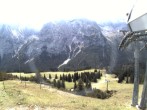 Archiv Foto Webcam Bergstation Sesselbahn Gaistal, Ehrwalder Alm 11:00