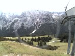 Archiv Foto Webcam Bergstation Sesselbahn Gaistal, Ehrwalder Alm 12:00
