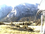 Archiv Foto Webcam Bergstation Sesselbahn Gaistal, Ehrwalder Alm 07:00