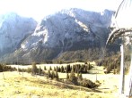 Archiv Foto Webcam Bergstation Sesselbahn Gaistal, Ehrwalder Alm 08:00