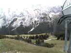 Archiv Foto Webcam Bergstation Sesselbahn Gaistal, Ehrwalder Alm 17:00