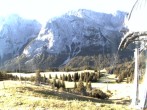 Archived image Webcam mountain station chairlift "Gaistal", "Ehrwalder Alm" 07:00