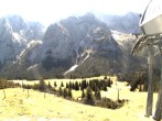 Archiv Foto Webcam Bergstation Sesselbahn Gaistal, Ehrwalder Alm 11:00