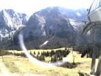 Archiv Foto Webcam Bergstation Sesselbahn Gaistal, Ehrwalder Alm 13:00