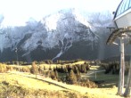 Archiv Foto Webcam Bergstation Sesselbahn Gaistal, Ehrwalder Alm 17:00
