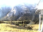 Archiv Foto Webcam Bergstation Sesselbahn Gaistal, Ehrwalder Alm 07:00