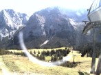 Archiv Foto Webcam Bergstation Sesselbahn Gaistal, Ehrwalder Alm 13:00