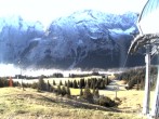 Archiv Foto Webcam Bergstation Sesselbahn Gaistal, Ehrwalder Alm 08:00
