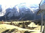 Archiv Foto Webcam Bergstation Sesselbahn Gaistal, Ehrwalder Alm 15:00