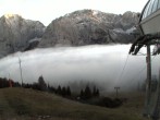 Archiv Foto Webcam Bergstation Sesselbahn Gaistal, Ehrwalder Alm 17:00