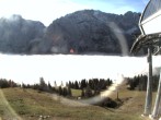 Archiv Foto Webcam Bergstation Sesselbahn Gaistal, Ehrwalder Alm 09:00