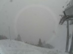 Archived image Webcam mountain station chairlift "Gaistal", "Ehrwalder Alm" 07:00