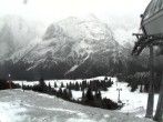 Archived image Webcam mountain station chairlift "Gaistal", "Ehrwalder Alm" 06:00