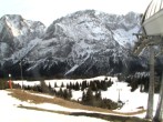 Archiv Foto Webcam Bergstation Sesselbahn Gaistal, Ehrwalder Alm 13:00