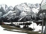 Archiv Foto Webcam Bergstation Sesselbahn Gaistal, Ehrwalder Alm 06:00