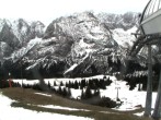 Archiv Foto Webcam Bergstation Sesselbahn Gaistal, Ehrwalder Alm 09:00