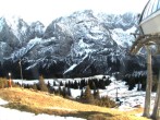 Archiv Foto Webcam Bergstation Sesselbahn Gaistal, Ehrwalder Alm 15:00