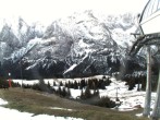 Archiv Foto Webcam Bergstation Sesselbahn Gaistal, Ehrwalder Alm 06:00