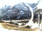 Archiv Foto Webcam Bergstation Sesselbahn Gaistal, Ehrwalder Alm 07:00