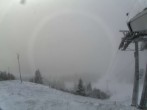 Archived image Webcam mountain station chairlift "Gaistal", "Ehrwalder Alm" 07:00
