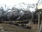 Archiv Foto Webcam Bergstation Sesselbahn Gaistal, Ehrwalder Alm 06:00