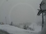 Archiv Foto Webcam Bergstation Sesselbahn Gaistal, Ehrwalder Alm 15:00