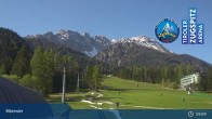 Archived image Webcam Biberwier Base Station Marienbergbahn 08:00